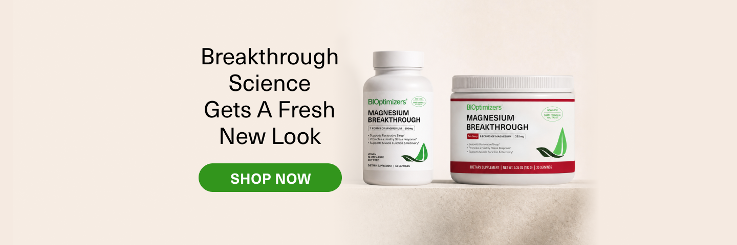 Breakthrough Science Gets A Fresh New Look — Magnesium Breakthrough rebrand