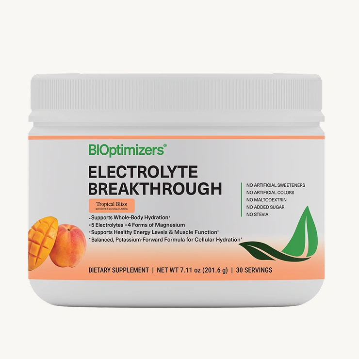 electrolyte breakthrough jar