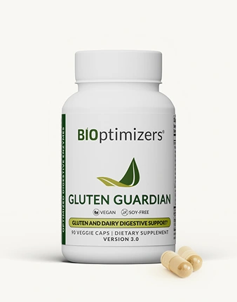 Gluten Guardian Bottle with Caps