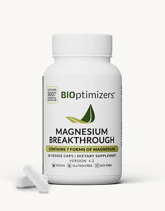 Magnesium Breakthrough Bottle with Caps