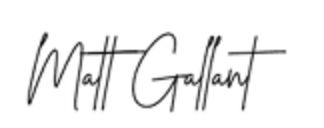 matt gallant sign off