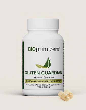 Gluten Guardian Bottle with Caps