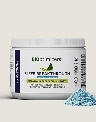 Sleep Breakthrough Drink Jar with Powder
