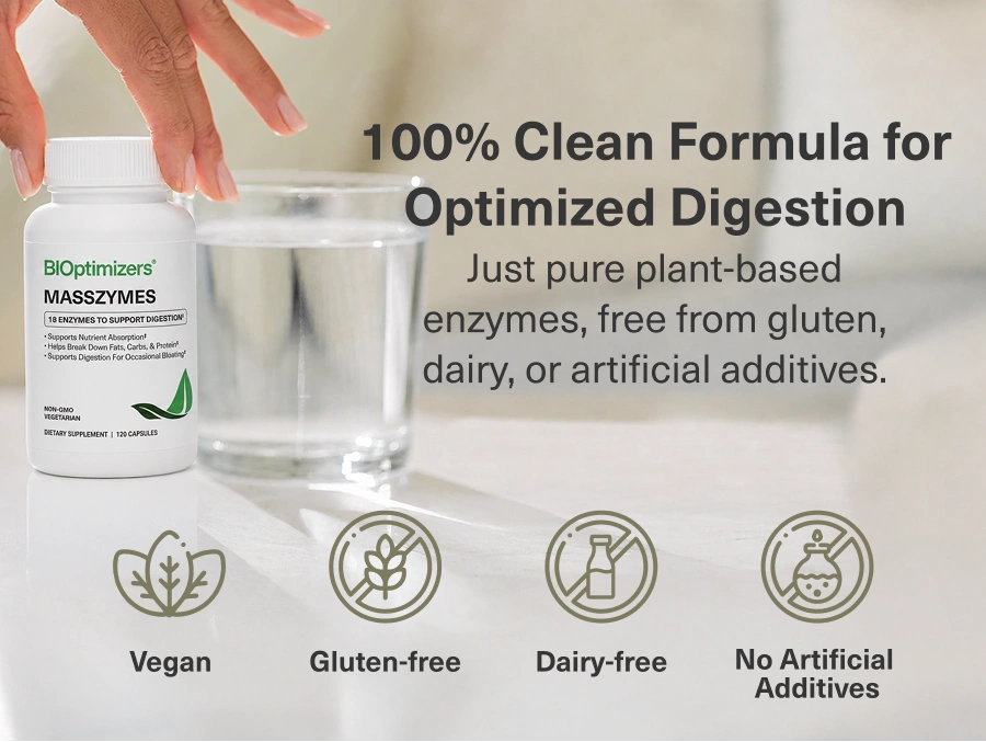 100% clean formula effective digestion