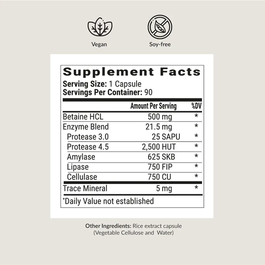 take 1 capsule each meal