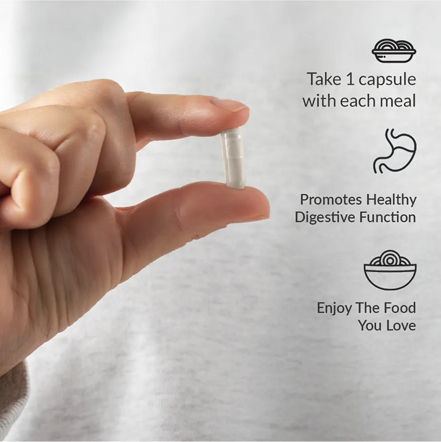 take 1 capsule each meal