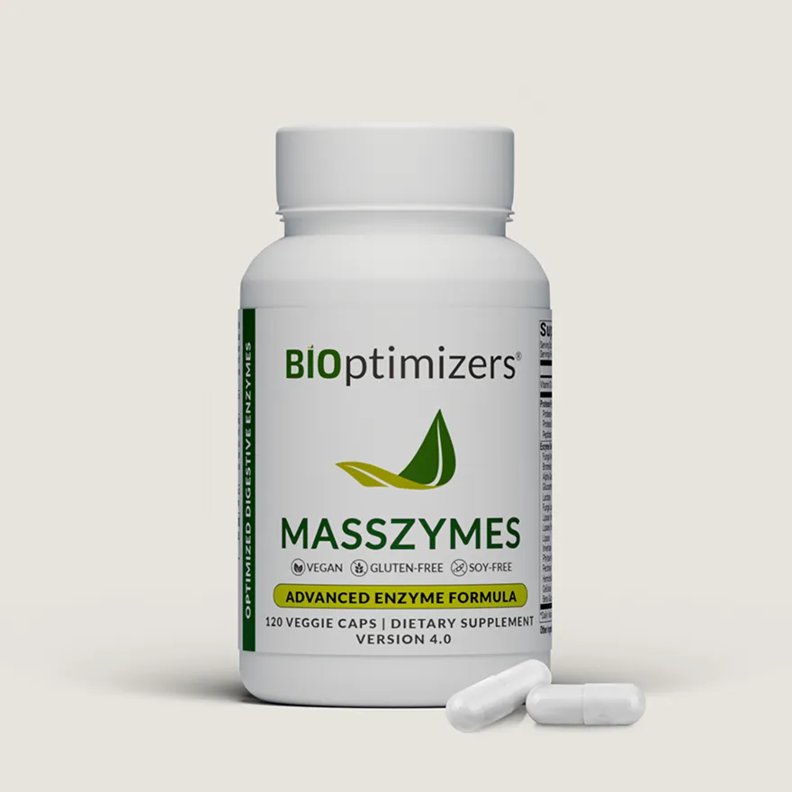 masszymes bottle with capsule