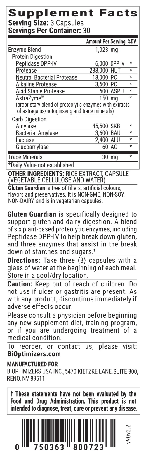 GLUTEN GUARDIAN