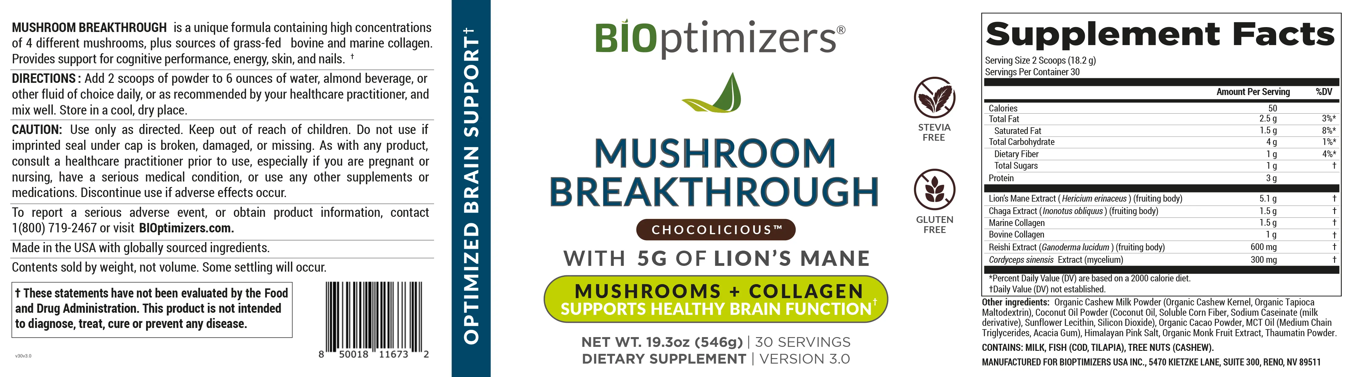 MUSHROOM BREAKTHROUGH