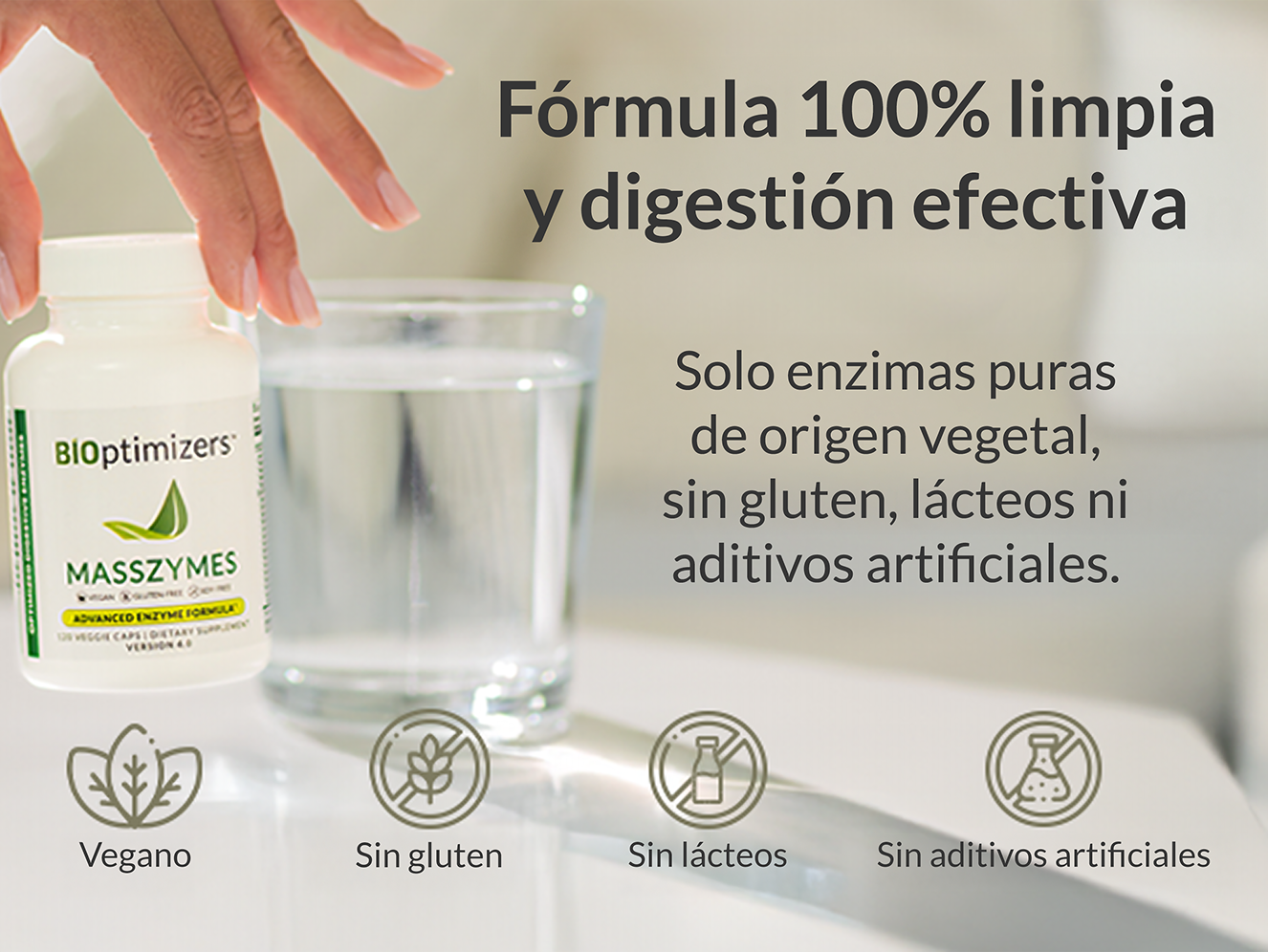 100% clean formula effective digestion