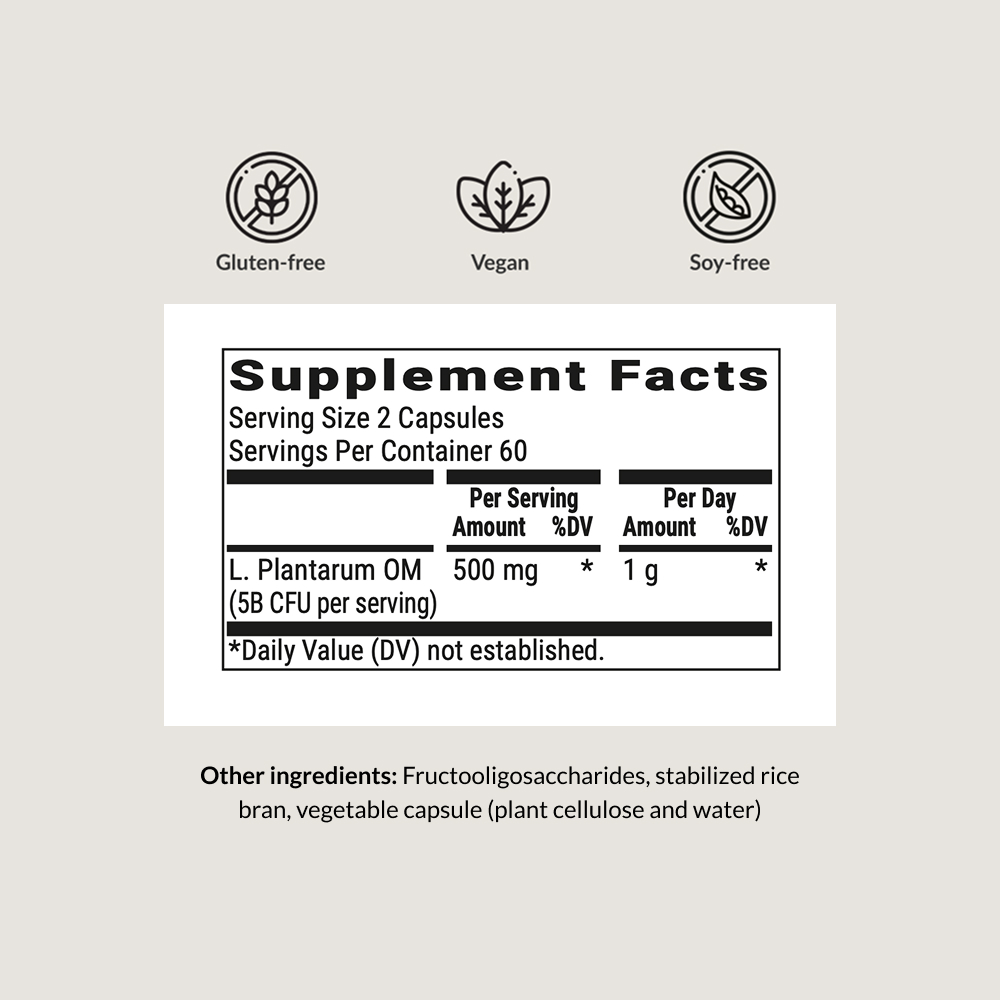 Probiotic Breakthrough Supplement Facts