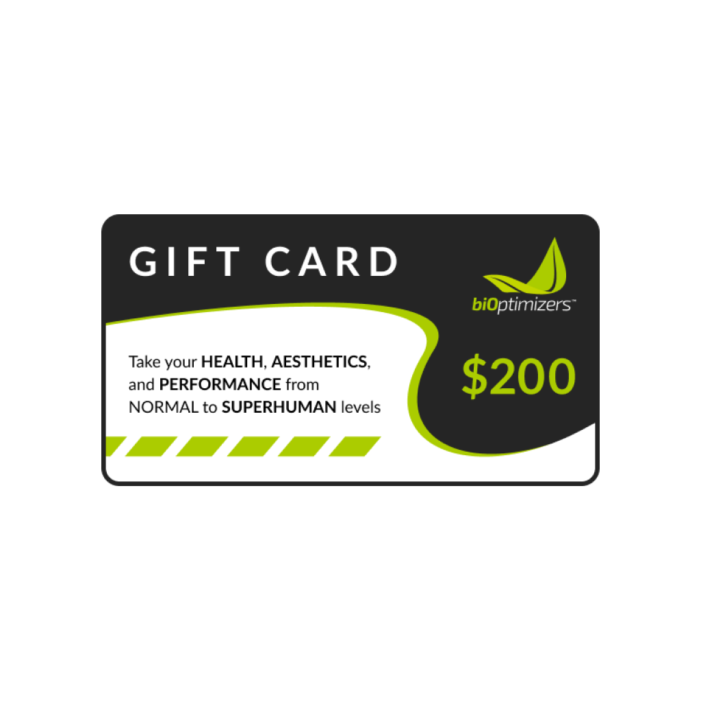 BIOPTIMIZERS GIFT CARD