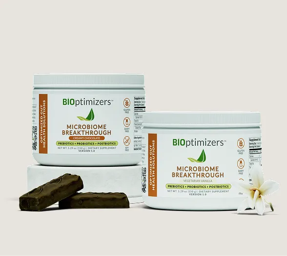 microbiome breakthrough chocolate jar