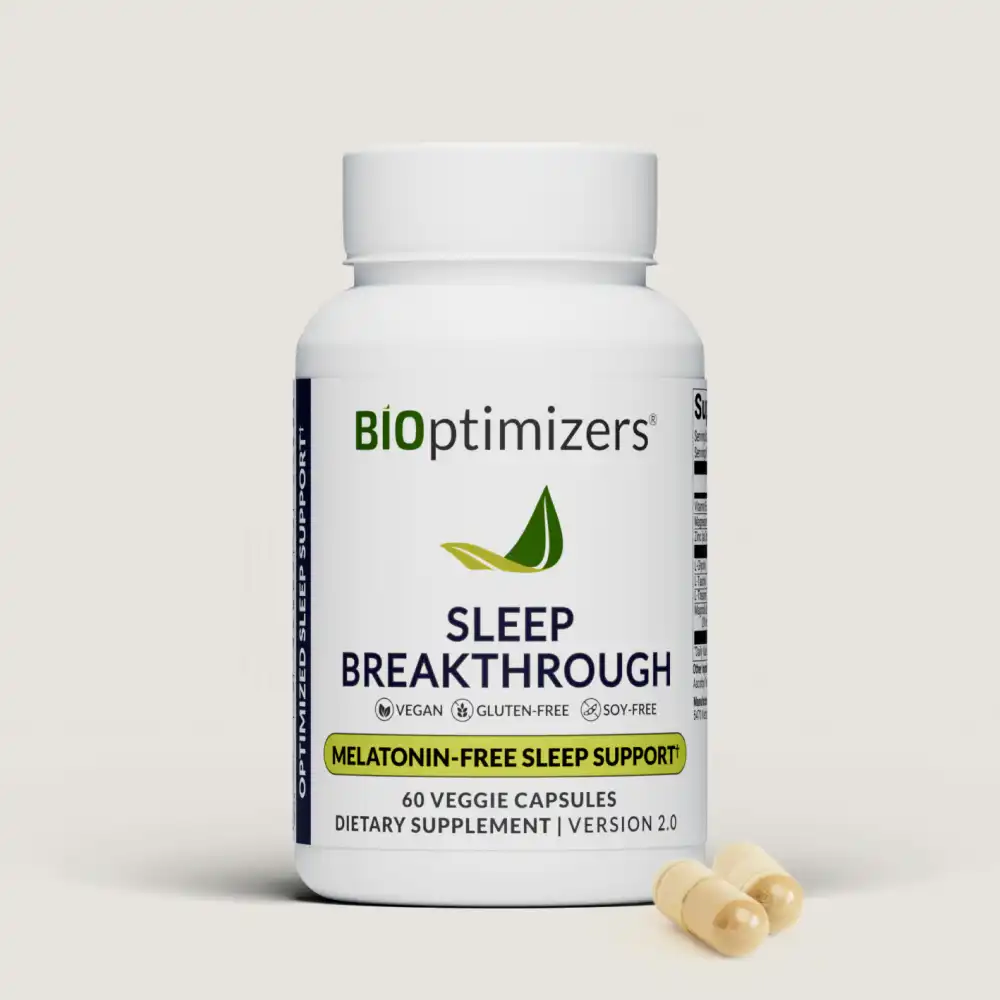 Sleep Breakthrough Capsules - 60 count bottle with blue label