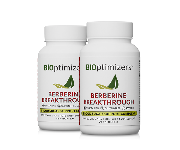2 Bottles of Berberine Breakthrough (60 capsules)