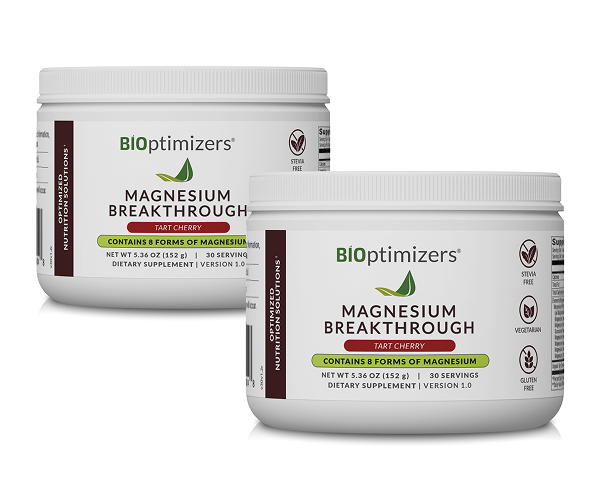 2 Jars of Magnesium Breakthrough (drinks