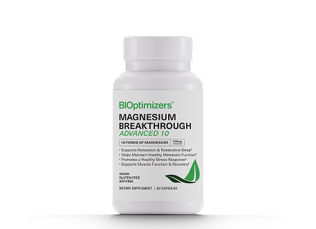 Magnesium Breakthrough Advanced 10 Capsules bottle