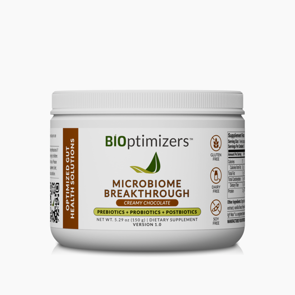 MICROBIOME BREAKTHROUGH (150 g) - Chocolate - 1 Jar - One Time Supply