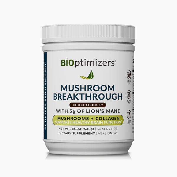 Mushroom Breakthrough Chocolicious - 30 Servings  - 1 Jar