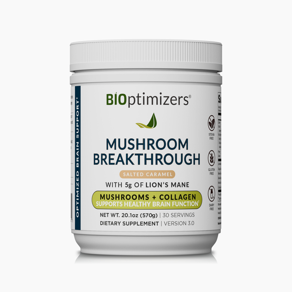 Mushroom Breakthrough Salted Caramel - 30 Servings  - 1 Jar