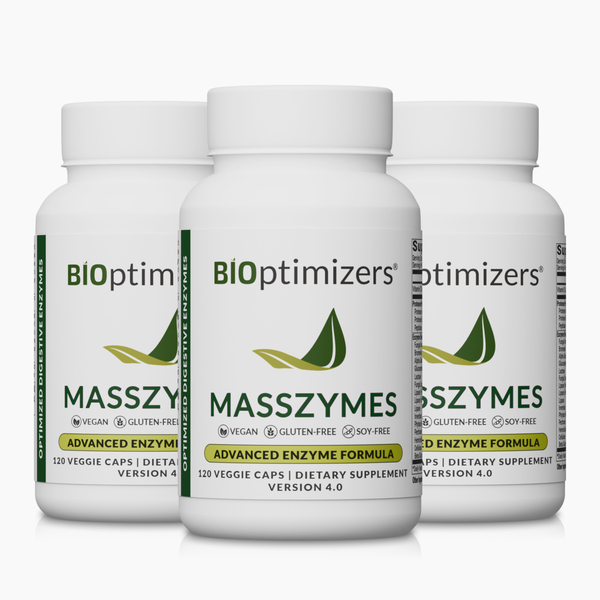 MASSZYMES (120 caps) - 3 Bottles - One Time Supply