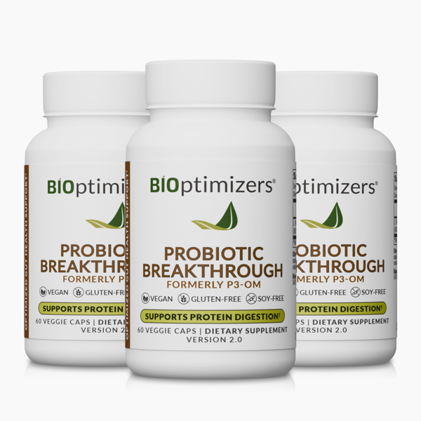 Probiotic Breakthrough (60 caps) - 3 Bottles - One Time Supply