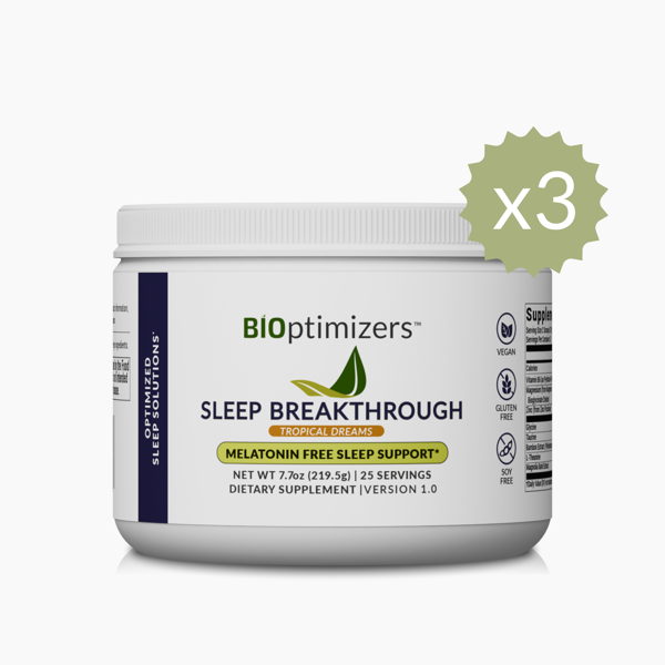 Sleep Breakthrough V1 - Tropical Dreams -  3 jars - Subscription (FF)