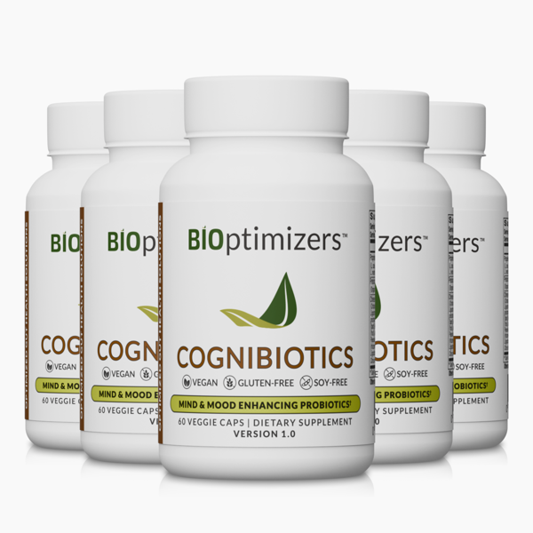 COGNIBIOTICS (60 caps) - 5 Bottles - Subscription