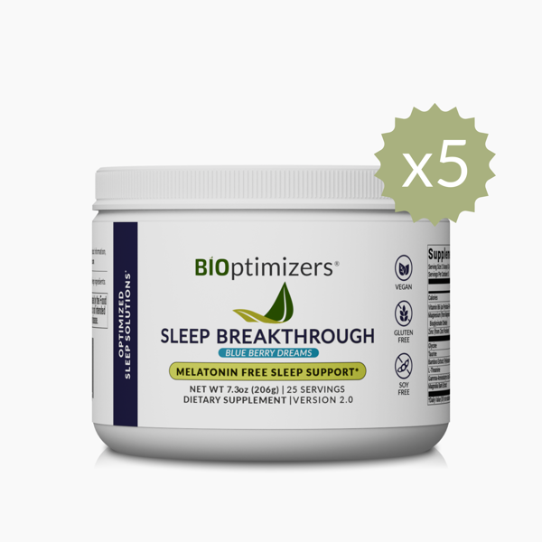 Sleep Breakthrough V2 - Blue Berry Dreams -  5 jars