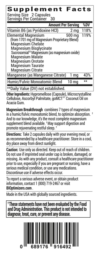 Magnesium Breakthrough