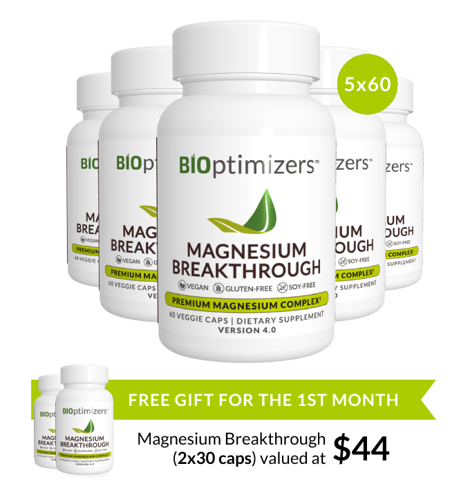 6 Bottle of Magnesium Breakthrough